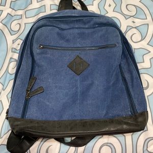 Denim backpack